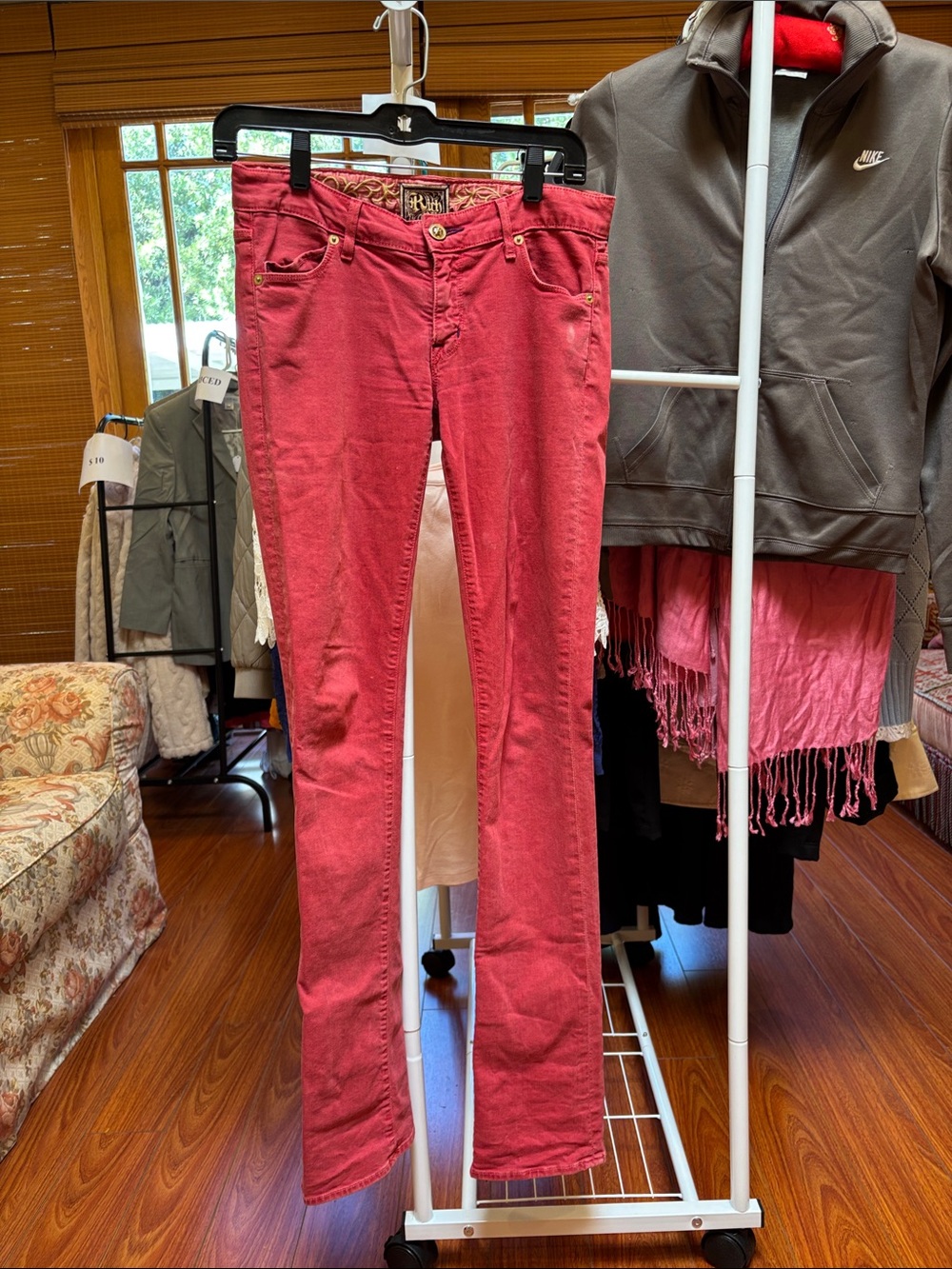 Rich & Skinny Red Jeans (27)